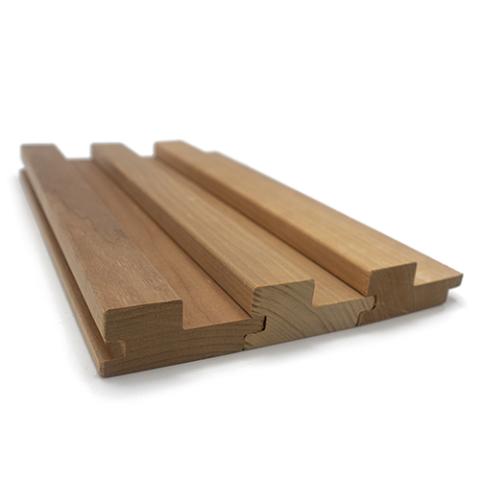Prosaunas Thermo-Aspen Grace™ 2x3 (27mm x 64mm) T&G Sauna Wood
