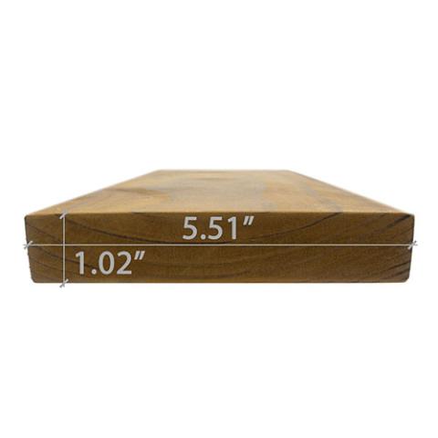 Prosaunas Thermo-Radiata Pine 2x6 (26mm x 140mm) S4SEE SHP Sauna Wood