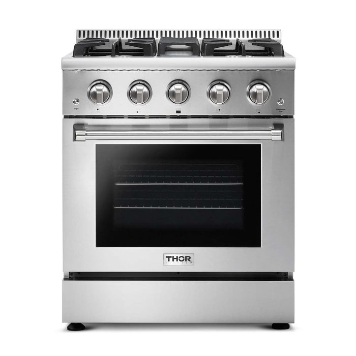 Thor Kitchen 30 Inch Gas Range FRB, HRG3080U / HRG3080ULP