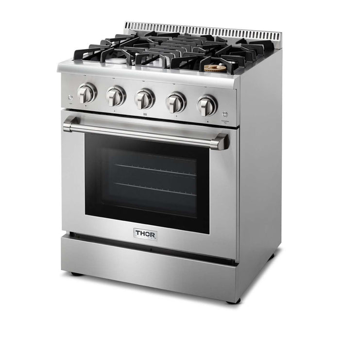 Thor Kitchen 30 Inch Gas Range FRB, HRG3080U / HRG3080ULP