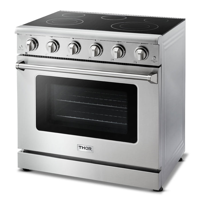 Thor Kitchen 36 Inch Professional Electric Range FRB, HRE3601