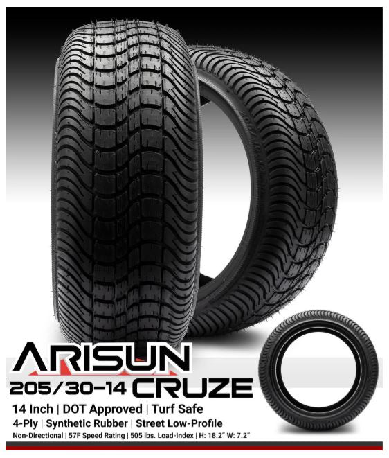 MODZ Arisun Cruze DOT Street - Set of 4
