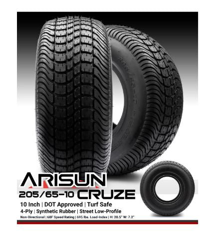 MODZ Arisun Cruze DOT Street - Set of 4