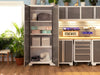 NewAge Bold Series 8 Piece Cabinet Set with Tool, Base, Wall Cabinets and 30 in. Lockers