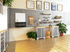 NewAge Bold Series 8 Piece Cabinet Set with Tool, Base, Wall Cabinets and 30 in. Lockers