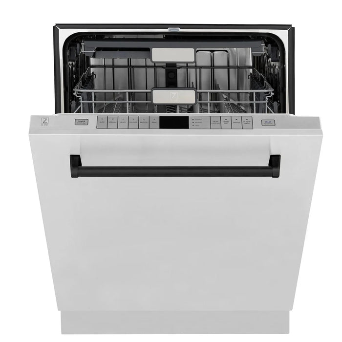ZLINE Autograph Edition 24" Monument Series Dishwasher - 3rd Rack, Top Touch Control, Tall Tub in Stainless Steel with Accent Options