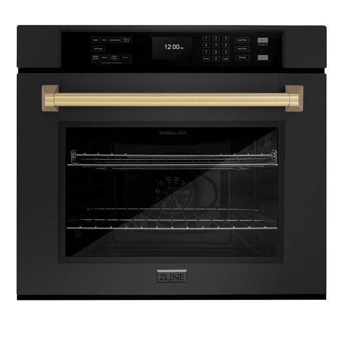 ZLINE 30" Professional Single Wall Oven with Air Fry and Self-Clean in Stainless Steel (WAS-30)