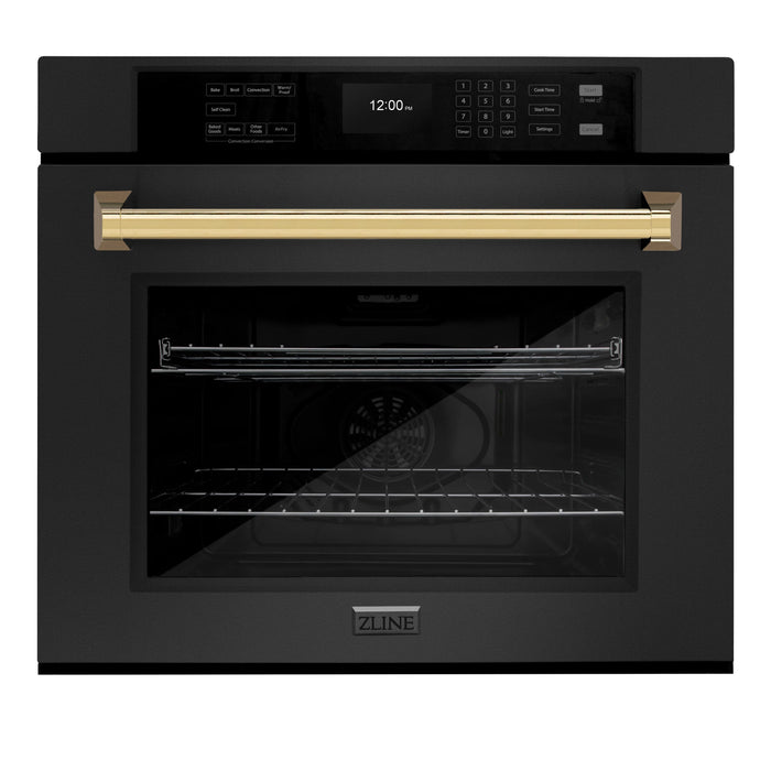 ZLINE 30" Professional Single Wall Oven with Air Fry and Self-Clean in Stainless Steel (WAS-30)