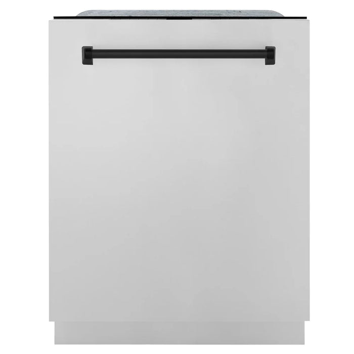 ZLINE Autograph Edition 24" Monument Series Dishwasher - 3rd Rack, Top Touch Control, Tall Tub in Stainless Steel with Accent Options