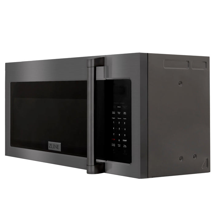 ZLINE 30" 1.5 cu. ft. Over The Range Microwave Oven with Set of 2 Charcoal Filters - Stainless Steel, Black Stainless Steel, Satin Stainless Steel (MWO-OTRCFH-30)
