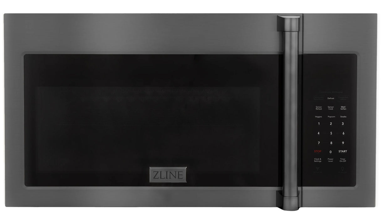 ZLINE Over the Range Convection Microwave Oven in Stainless Steel with Traditional Handle and Sensor Cooking (MWO-OTR-H-30)