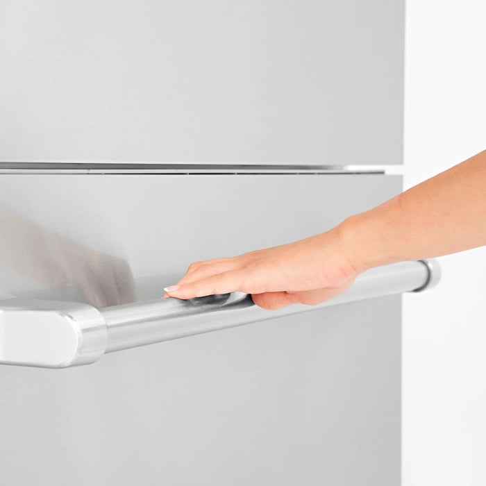 ZLINE Autograph Edition 30" 16.1 cu. ft. Built-In Bottom Freezer Refrigerator with Water Dispenser and Ice Maker - Stainless Steel, DuraSnow, Black, White and Accent Options