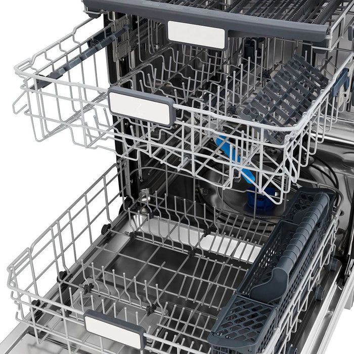 ZLINE Autograph Edition 24" Monument Series Dishwasher - 3rd Rack, Top Touch Control, Tall Tub in Stainless Steel with Accent Options