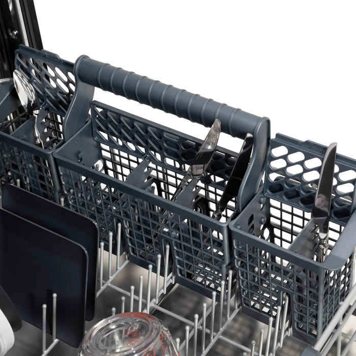 ZLINE Autograph Edition 24" Monument Series Dishwasher - 3rd Rack, Top Touch Control, Tall Tub in White Matte with Accent Options