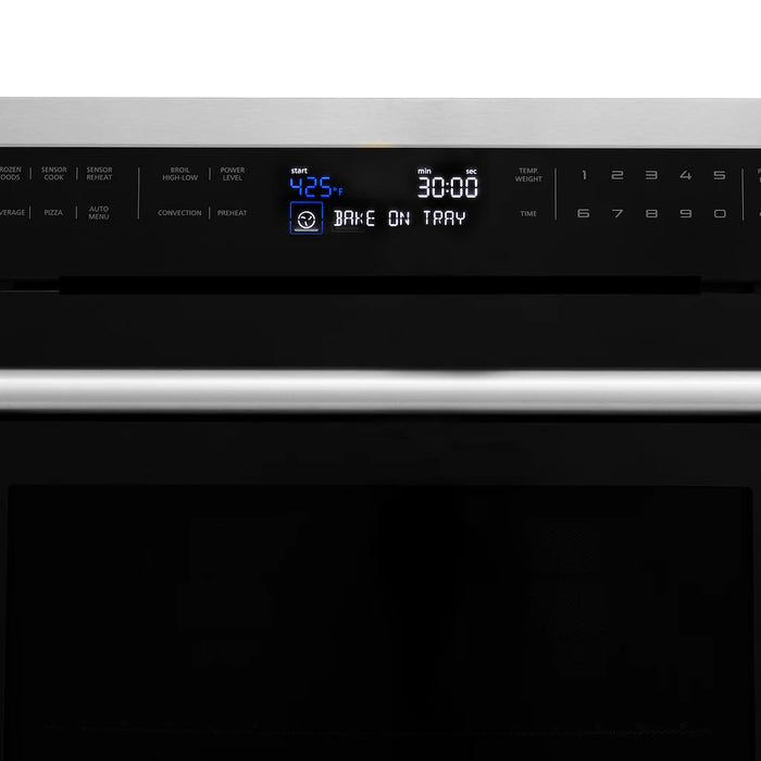 ZLINE 24" Built-in Convection Microwave Oven in with Speed and Sensor Cooking in Stainless Steel (MWO-24)