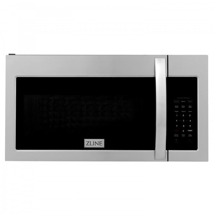 ZLINE Over the Range Convection Microwave Oven in Stainless Steel with Modern Handle and Sensor Cooking (MWO-OTR-30)