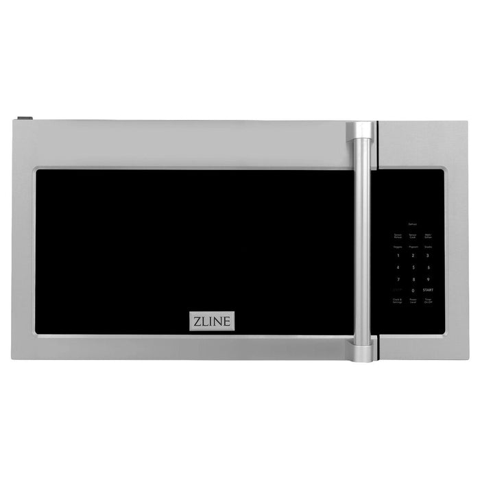 ZLINE Over the Range Convection Microwave Oven in Stainless Steel with Traditional Handle and Sensor Cooking (MWO-OTR-H-30)