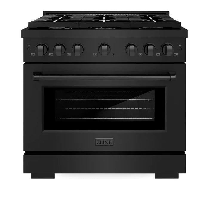 ZLINE Paramount 36" Gas Range with Convection Oven and 6 Burners in Stainless Steel (SGR36)