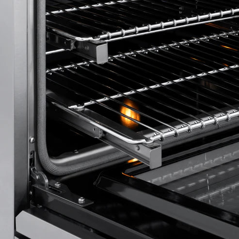 ZLINE 36" 5.2 cu. ft. Paramount Induction Range with 5 Element Cooktop and Electric Oven in Stainless Steel (SINR36)
