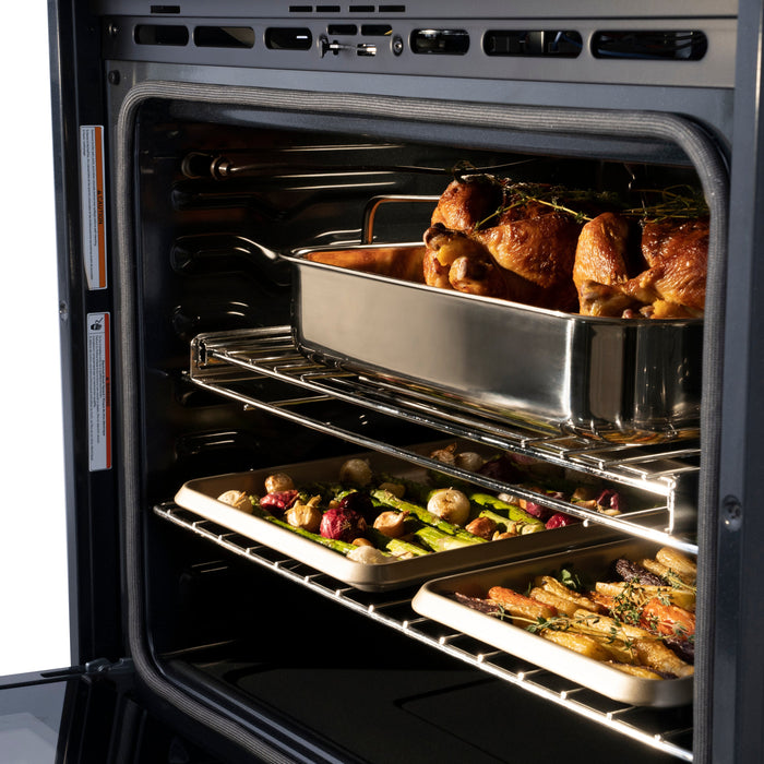 ZLINE 30" Professional Single Wall Oven with Air Fry and Self-Clean in Stainless Steel (WAS-30)