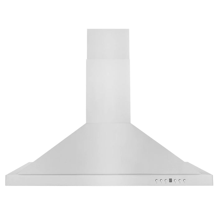 ZLINE Convertible Vent Wall Mount Range Hood in Stainless Steel 24in to 48in