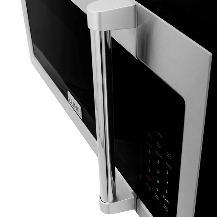 ZLINE 30" 1.5 cu. ft. Over The Range Microwave Oven with Set of 2 Charcoal Filters - Stainless Steel, Black Stainless Steel, Satin Stainless Steel (MWO-OTRCFH-30)