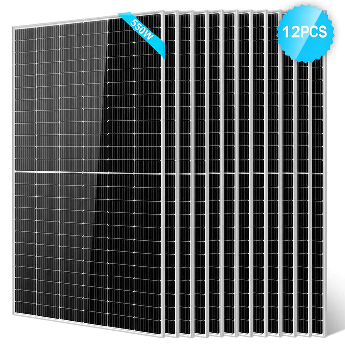 SunGold Power 550 Watt Monocrystalline Solar Panel