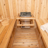 Dundalk Leisurecraft Canadian Timber 4 Person Barrel Harmony Sauna CTC22W
