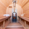Dundalk Leisurecraft Canadian Timber 4 Person Barrel Harmony Sauna CTC22W