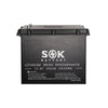 SOK Battery 12V [206Ah-H] 12V LiFePO4 Battery Bluetooth & Built-in heater | SK12V206H & SK12V206P
