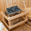 Dundalk Leisurecraft Canadian Timber 4 Person Barrel Harmony Sauna CTC22W